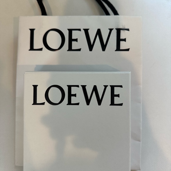 LOEWE flamingo charm in acetate and classic calfskin - Picture 5 of 7